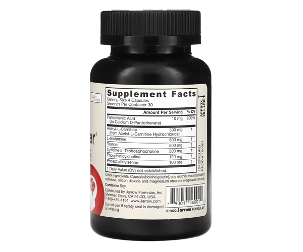 Витамины для памяти Jarrow Formulas (Neuro Optimizer) 120 шт