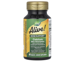 Кальцій для кісток максимального засвоєння Nature's Way  (Calcium Max absorption Bone Support) 1200 мг 