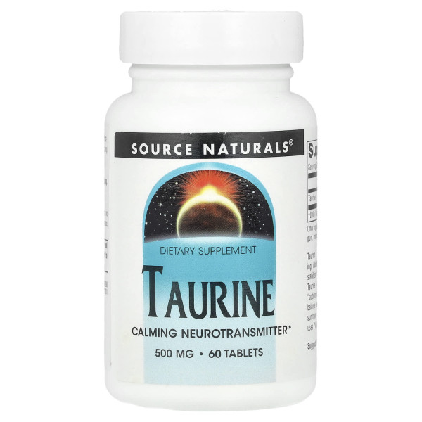 Таурин Source Naturals (Taurine) 500 мг 