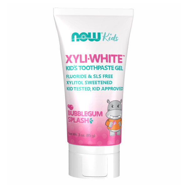 Дитячий зубний гель NOW Foods  (XyliWhite, Kids Toothpaste Gel) 85 г зі смаком жуйки