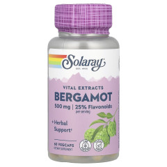 Екстракт бергамоту Solaray (Bergamot) 60 капсул