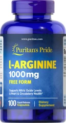 Л-аргінін Puritan's Pride  (L-Arginine) 1000 мг 100 капсул