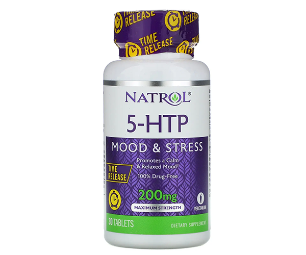 5-HTP 5-Гидрокситриптофан максимальная сила Natrol (5-HTP Mood Stress) 200 мг 30 таблеток