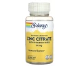 Цинк Solaray (Zinc Citrate) 50 мг 60 капсул