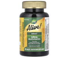 Мультивітаміни для дорослих Nature's Way  (Alive! Adult Ultra Multivitamin) 60 таблеток