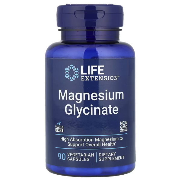 Магній гліцинат Life Extension (Magnesium Glycinate) 90 капсул