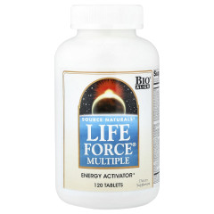 Мультикомплекс для поддержания энергии Source Naturals (Life Force Multiple Energy Activator) 120 таблеток