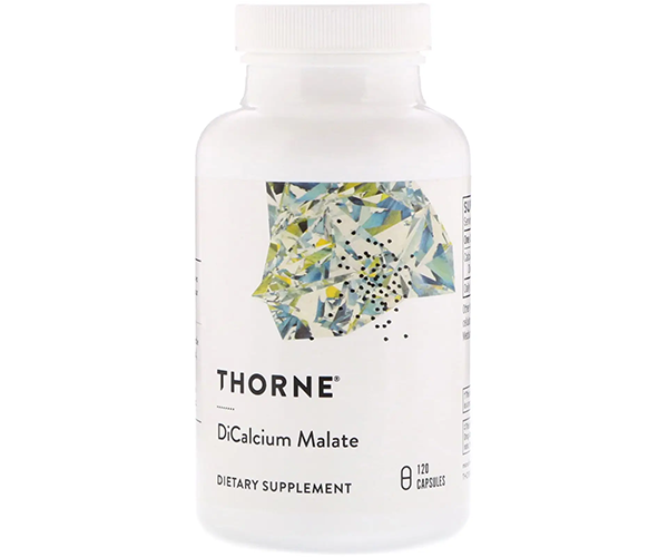 Кальций малат Thorne Research (Dicalcium Malate) 250 мг 120 капсул