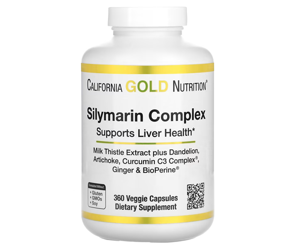 Силимариновый комплекс California Gold Nutrition (Silymarin Complex) 