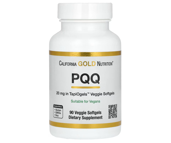 Пірролохінолінхінон California Gold Nutrition (PQQ) 20 мг