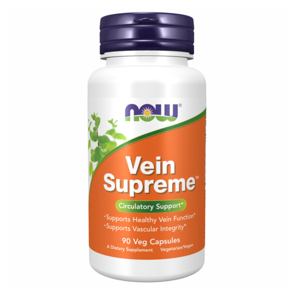 Підтримка для вен NOW Foods (Vein Supreme) 90 капсул