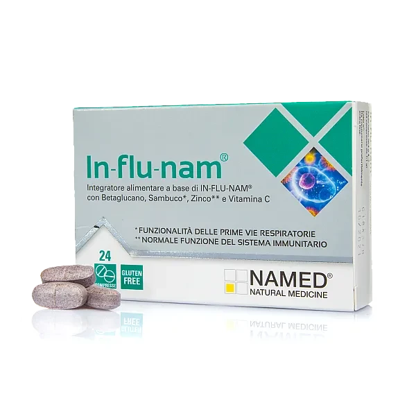 Ін-Флу-Нам Named  (In-flu-nam) 24 таблетки