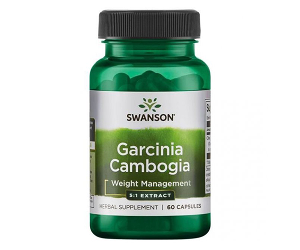 Гарцинія камбоджійська Swanson  (Garcinia Cambogia) 80 мг 60 капсул