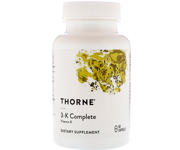 Вітамін 3-K Thorne Research (3-K Complete) 60 капсул