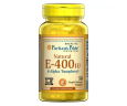 Вітамін Е у формі d-альфа токоферолу ацетату Puritan's Pride (Vitamin E) 400 МО 