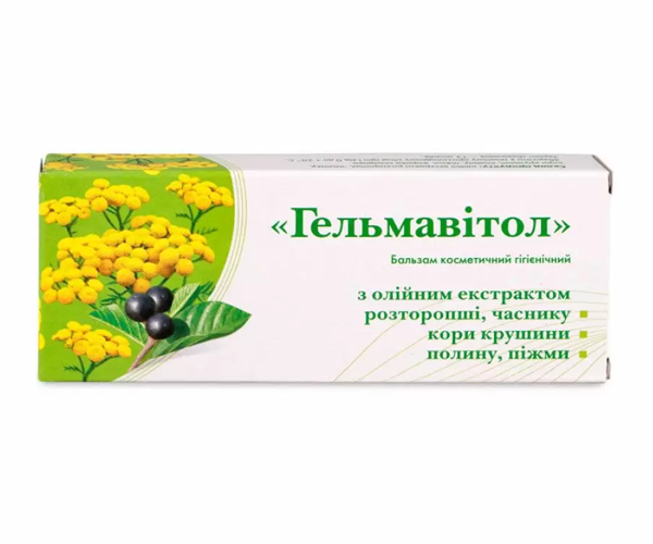 Свечи ГельмаВитол Грин Виза 10 шт с экстрактами расторопши, чеснока, коры крушины, полыни и пижмы