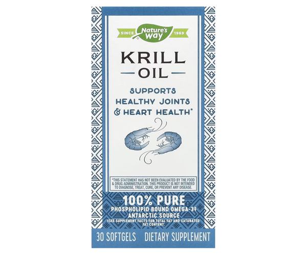 Олія криля Nature's Way  (Krill Oil) 500 мг 30 капсул