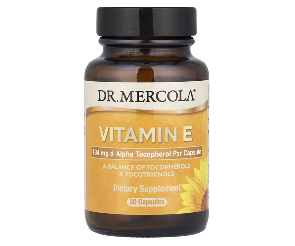 Витамин E Dr. Mercola (Vitamin E) 30 капсул