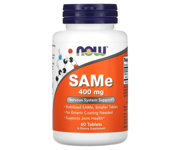 SAMe NOW Foods  (C-Аденозил-Л-Метионин) 400 мг