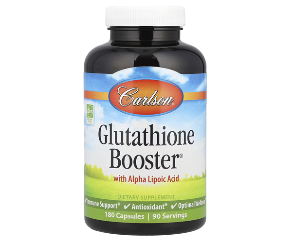 Глутатіон Carlson Labs (Glutathione Booster) 180 капсул