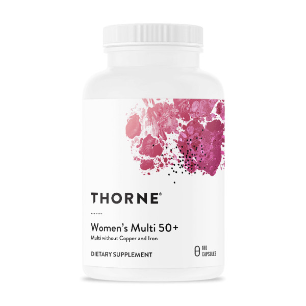 Мультивітаміни для жінок 50+ Thorne Research  (Women's Multi 50+) 180 капсул