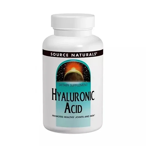 Гиалуроновая кислота Source Naturals (Hyaluronic Acid) 50 мг 60 таблеток