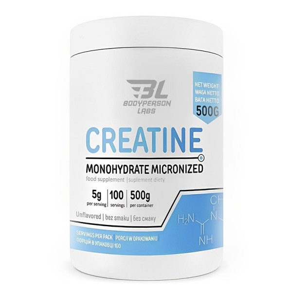 Креатин моногидрат Bodyperson Labs (Creatine monohydrate) 500 г