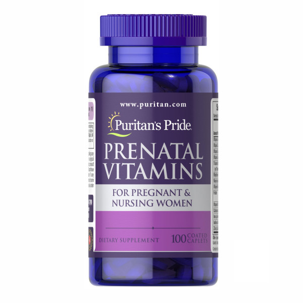 Вітаміни для вагітних Puritan's Pride (Prenatal Vitamins) 100 капсул