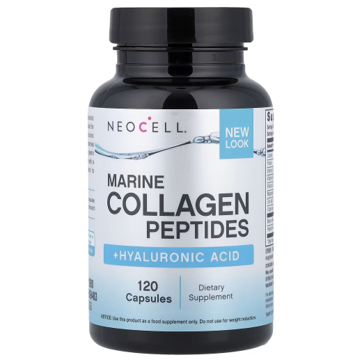 Морской коллаген и гиалуроновая кислота NeoCell (Marine Collagen) 120 капсул &mdash; 