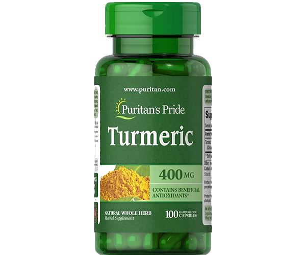 Куркума Puritan's Pride (Turmeric) 400 мг 100 капсул