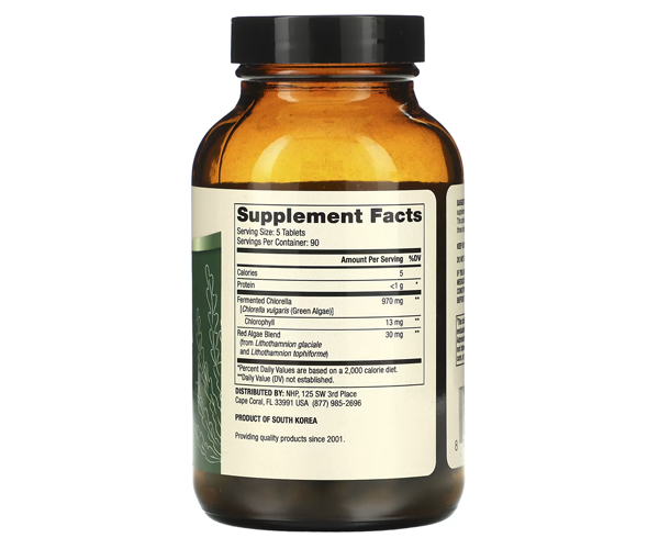 Ферментована хлорела Dr. Mercola  (Chlorella) 450 таблеток