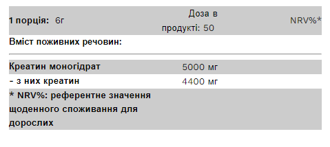 Креатин моногидрат Pure Gold (Creatine Monohydrate) 300 г
