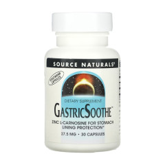 Комплекс для слизистой оболочки желудка Source Naturals (GastricSoothe) 30 капсул