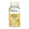 Метилфолат Solaray (Methyl Folate) 800mcg 60 пастилок зі смаком лимона