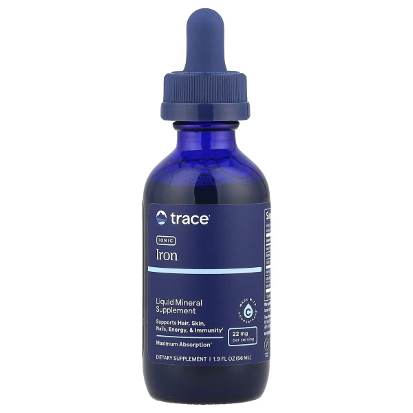 Іонне залізо Trace Minerals Research  (Ionic Iron) 22 мг 59 мл