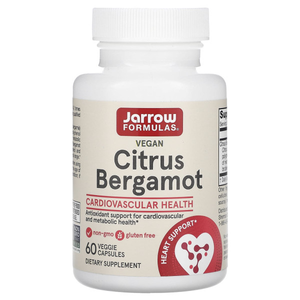 Бергамот Jarrow Formulas  (Citrus Bergamot) 500 мг 60 капсул