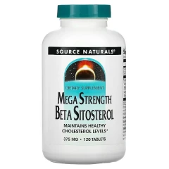 Бета ситостерол комплекс Source Naturals (Beta-Sitosterol) 375 мг 120 таблеток