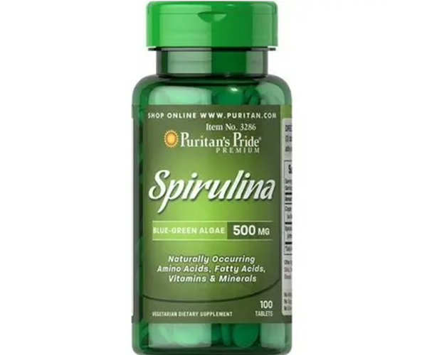 Спіруліна Puritan's Pride (Spirulina) 500 мг 