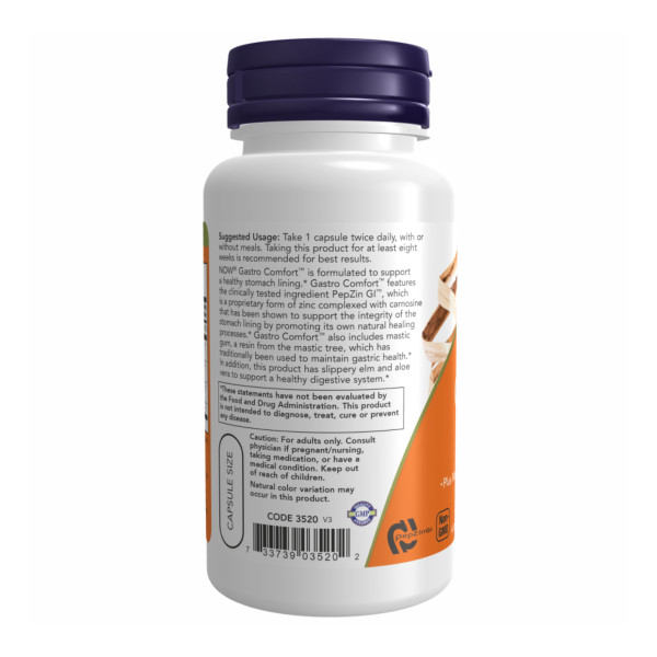 Комплекс для шлунка Гастрокомфорт NOW Foods (Gastro Comfort) 60 капсул