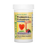 Пробиотик с молозивом для детей ChildLife (Probiotics with Colostrum) 90 жевательных таблеток с ягодным вкусом