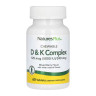 Жевательный комплекс D и K Nature's Plus (VIT D & K Complex) 125mcg 5000 IU/ 240 mcg 60 штук