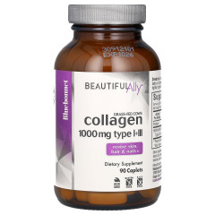 Колаген типу I+III Bluebonnet Nutrition  (Collagen Type I+III) 90 капсул