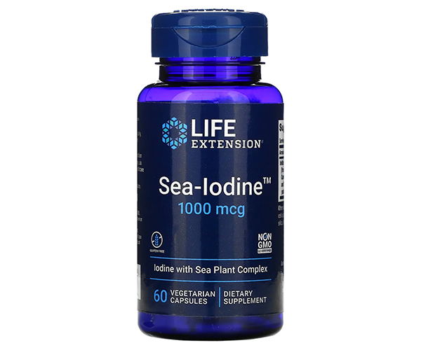 Йод Life Extension (Sea Iodine) 1000 мкг 60 капсул