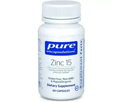 Цинк Pure Encapsulations (Zinc) 15 мг 