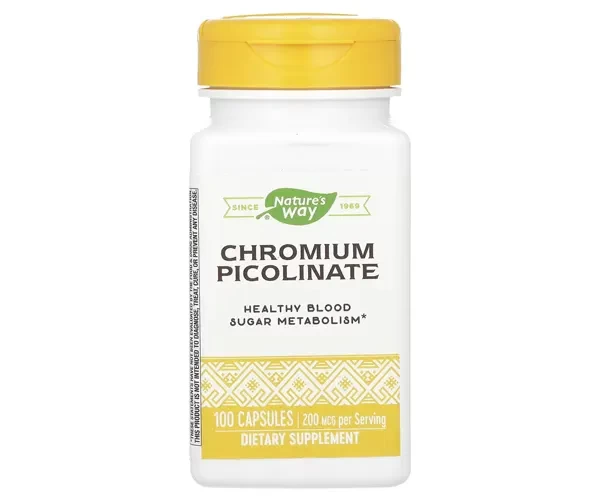 Пиколинат хрома Nature's Way (Chromium Picolinate) 200 мкг 