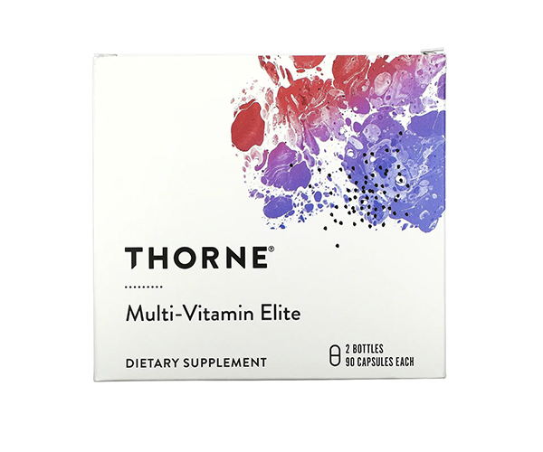 Мультивітаміни еліт Thorne Research (Multi-Vitamin Elite) 2 флакони по 90 капсул