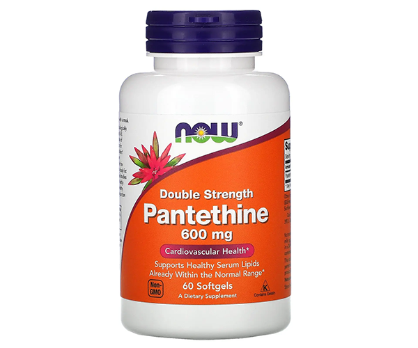 Пантетин двойная сила NOW Foods (Pantethine) 600 мг 60 капсул