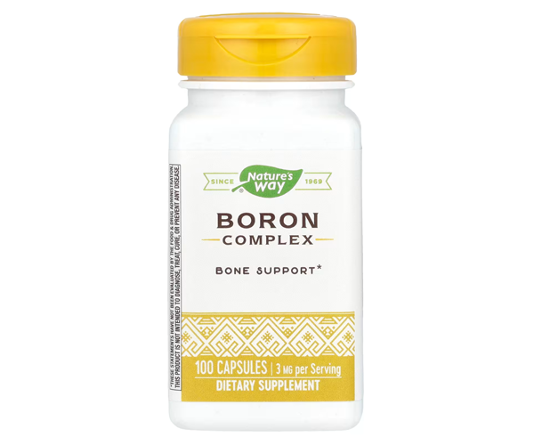 Борний комплекс Nature's Way (Boron Complex) 3 мг 100 капсул