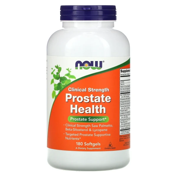 Здоров'я простати NOW Foods (Prostate Health) 180 капсул