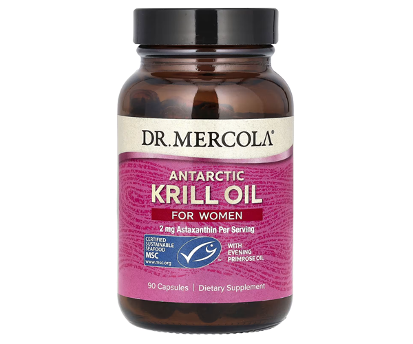Олія криля для жінок Dr. Mercola  (Krill oil for women) 333 мг 
